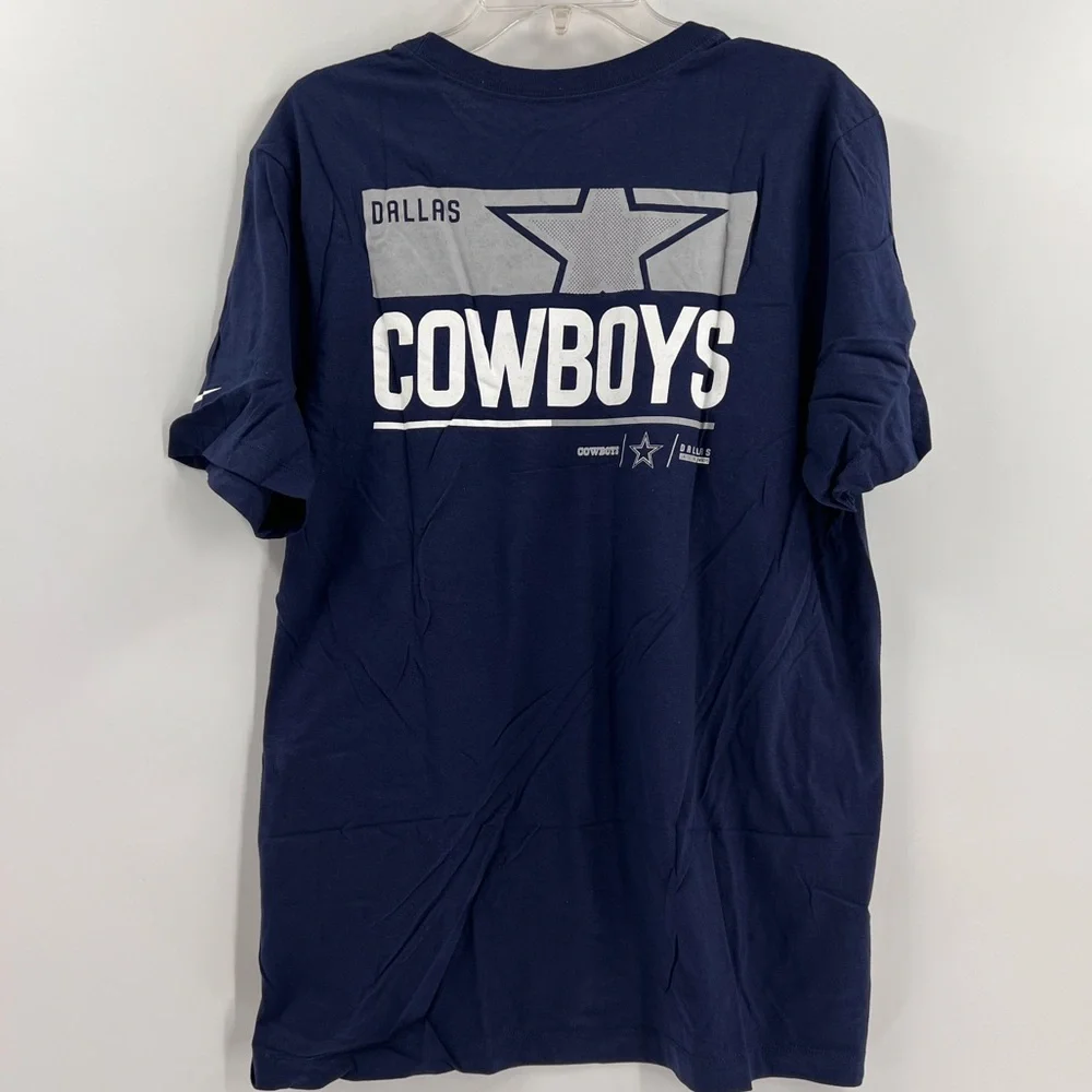 Dallas Cowboys Nike Blue T-Shirt ADULT SMALL NWT